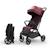 Poussette Compacte Kinderkraft NUBI 3 avec Autofolding, Roues EVA Amorties, SPACEfabric Respirant et Harnais 5 Points Beige+Bordeaux+Noir+Vert 7 - vertbaudet enfant 