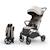 Poussette Compacte Kinderkraft NUBI 3 avec Autofolding, Roues EVA Amorties, SPACEfabric Respirant et Harnais 5 Points Beige+Bordeaux+Noir+Vert 1 - vertbaudet enfant 