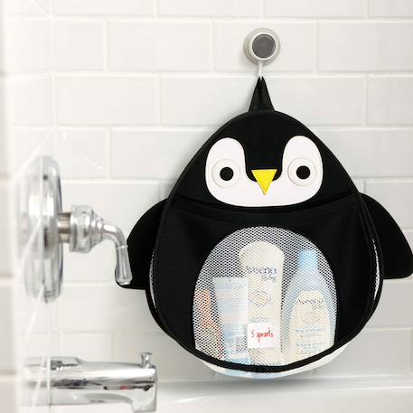 Filet de rangement pour le bain pingouin Noir 3 - vertbaudet enfant 
