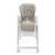 Chaise Haute Évolutive Kinderkraft TULO 3 en 1 avec Hauteur Réglable, Dossier Inclinable, Plateau Double et Harnais 5 Points Beige+Gris 4 - vertbaudet enfant 
