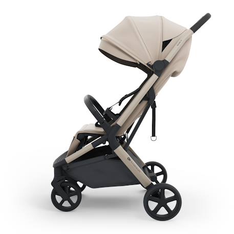 Poussette Compacte Kinderkraft NUBI 3 avec Autofolding, Roues EVA Amorties, SPACEfabric Respirant et Harnais 5 Points Beige+Bordeaux+Noir+Vert 5 - vertbaudet enfant 