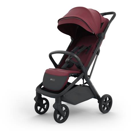 Poussette Compacte Kinderkraft NUBI 3 avec Autofolding, Roues EVA Amorties, SPACEfabric Respirant et Harnais 5 Points Beige+Bordeaux+Noir+Vert 10 - vertbaudet enfant 