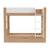 Lit superposé séparable avec lit gigogne en hêtre arsène Blanc-bois+Bois+Vert-bois 6 - vertbaudet enfant 
