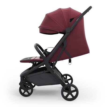 Poussette Compacte Kinderkraft NUBI 3 avec Autofolding, Roues EVA Amorties, SPACEfabric Respirant et Harnais 5 Points Beige+Bordeaux+Noir+Vert 11 - vertbaudet enfant 