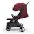Poussette Compacte Kinderkraft NUBI 3 avec Autofolding, Roues EVA Amorties, SPACEfabric Respirant et Harnais 5 Points Beige+Bordeaux+Noir+Vert 11 - vertbaudet enfant 