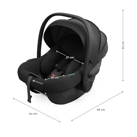 Siège auto isofix bébé rotatif léger Beige+Gris+Noir 16 - vertbaudet enfant 