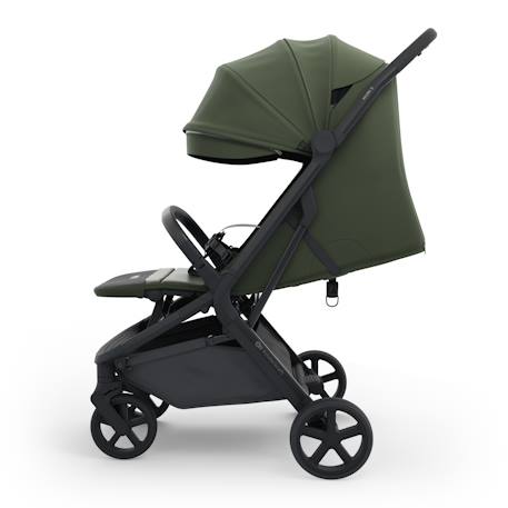 Poussette Compacte Kinderkraft NUBI 3 avec Autofolding, Roues EVA Amorties, SPACEfabric Respirant et Harnais 5 Points Beige+Bordeaux+Noir+Vert 23 - vertbaudet enfant 