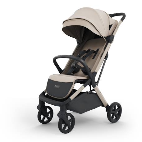 Poussette Compacte Kinderkraft NUBI 3 avec Autofolding, Roues EVA Amorties, SPACEfabric Respirant et Harnais 5 Points Beige+Bordeaux+Noir+Vert 4 - vertbaudet enfant 