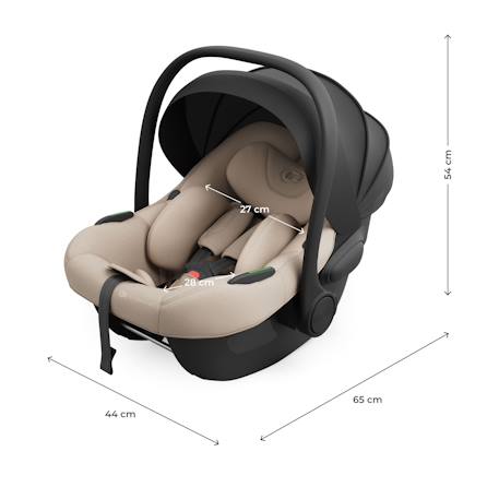 Siège auto bébé rotatif sps Beige+Gris+Noir 6 - vertbaudet enfant 