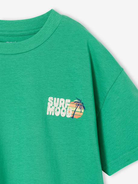 T-shirt garçon manches courtes vert 5 - vertbaudet enfant 