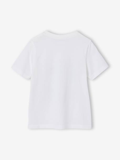 Lot 3 T-shirt manches courtes bleu pétrole+caramel+marine+vert amande 13 - vertbaudet enfant 