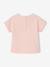 T-shirt bébé fille détails en crochet écru+rose pâle 8 - vertbaudet enfant 