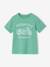 T-shirt garçon imprimé blanc chiné+bleu moyen+menthe+ocre+olive+terracotta+vert d'eau 7 - vertbaudet enfant 