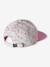 Casquette fleurie fille blanc imprimé+bleu+pivoine 2 - vertbaudet enfant 