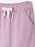 Pantacourt large fille lyocell kaki+lilas 10 - vertbaudet enfant 