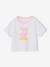 T-shirt manches courtes fille écru 2 - vertbaudet enfant 