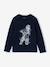 T-shirt garçon imprimé blanc chiné+bleu grisé+marine 7 - vertbaudet enfant 