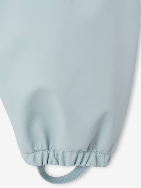 Ensemble pluie bébé garçon ciré et pantalon bleu grisé 5 - vertbaudet enfant 