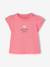 Lot 2 T-shirt bébé fille fantaisie bleu clair+rose 8 - vertbaudet enfant 
