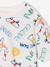 T-shirt garçon manches courtes anthracite+blanc+écru 11 - vertbaudet enfant 