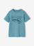 T-shirt garçon imprimé blanc chiné+bleu moyen+menthe+ocre+olive+terracotta+vert d'eau 21 - vertbaudet enfant 