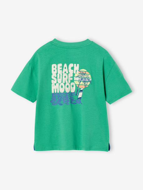 T-shirt garçon manches courtes vert 4 - vertbaudet enfant 