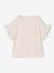 T-shirt fille en maille pointelle écru 1 - vertbaudet enfant 