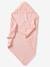 Cape de bain + gant de toilette MON COEUR rose imprimé 3 - vertbaudet enfant 
