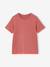 Lot 3 T-shirt manches courtes bleu pétrole+caramel+marine+vert amande 20 - vertbaudet enfant 