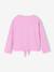 T-shirt fille à nouette mauve 3 - vertbaudet enfant 