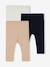 Lot 3 leggings bébé naissance écru 1 - vertbaudet enfant 