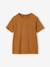 Lot 3 T-shirt manches courtes bleu pétrole+caramel+marine+vert amande 11 - vertbaudet enfant 