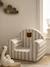 Fauteuil en mousse rayé Ourson personnalisable rayé beige 1 - vertbaudet enfant 