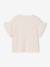 T-shirt fille en maille pointelle écru 2 - vertbaudet enfant 