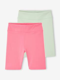 -Lot 2 cyclistes fille sport