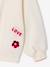 Sweat fille avec patchs écru 5 - vertbaudet enfant 