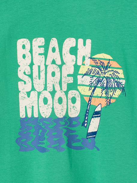 T-shirt garçon manches courtes vert 6 - vertbaudet enfant 
