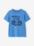 T-shirt garçon imprimé blanc chiné+bleu moyen+menthe+ocre+olive+terracotta+vert d'eau 4 - vertbaudet enfant 
