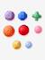 Lot de 8 balles sensorielles jaune 2 - vertbaudet enfant 