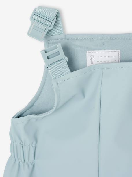 Ensemble pluie bébé garçon ciré et pantalon bleu grisé 6 - vertbaudet enfant 