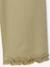Pantacourt large fille lyocell kaki+lilas 4 - vertbaudet enfant 