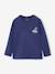 T-shirt manches longues garçon bleu ardoise+écru 3 - vertbaudet enfant 