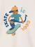 T-shirt manches longues garçon bleu ardoise+écru 6 - vertbaudet enfant 
