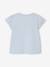 Lot 2 T-shirt bébé fille fantaisie bleu clair+rose 6 - vertbaudet enfant 