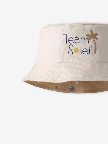 Bob bébé garçon coton réversible cappuccino 3 - vertbaudet enfant 