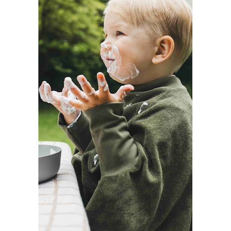 Bavoir boo évolutif 6 mois - 4 ans forest green Vert 2 - vertbaudet enfant 