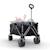 Brouette pliable 130 l tige telescopique roues 360 Noir+Noir / gris / anthracite 3 - vertbaudet enfant 