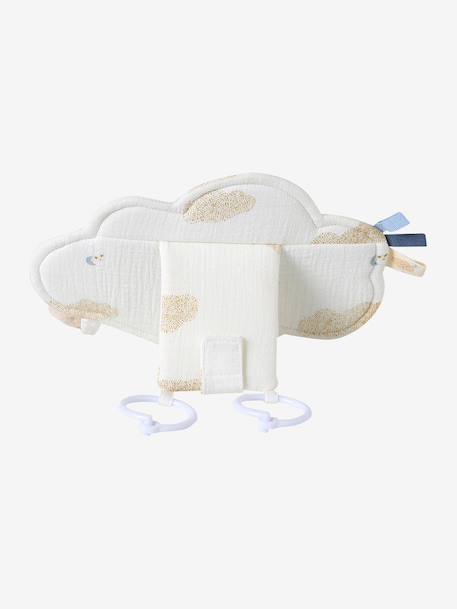 Jouet miroir NUAGE à suspendre ou à poser blanc 4 - vertbaudet enfant 
