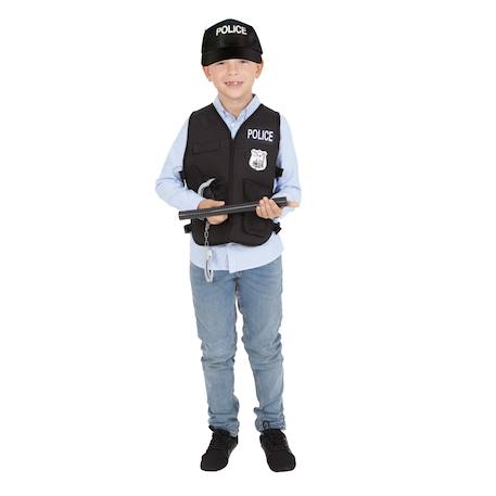 Top et accessoires policier Noir 3 - vertbaudet enfant 
