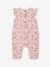 Ensemble bébé fille combinaison + bandeau imprimés rose imprimé+rose pâle+rose poudré+vert céladon imprimé 21 - vertbaudet enfant 